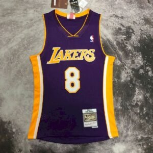 Maillot Homme M&N 2000/2001 Kobe Bryant Purple Retro