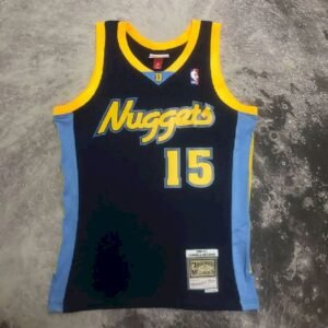 Maillot Homme M&N 2006/2007 Carmelo??Anthony Blue Retro