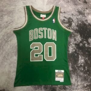 Maillot Homme M&N 2007/08 Ray Allen Green Retro
