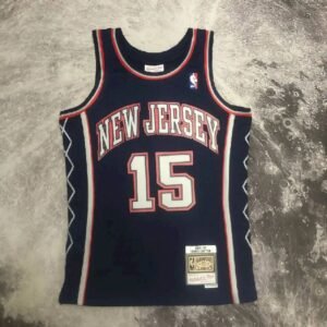 Maillot Homme M&N 2006/07 Jevon Carter Blue Retro