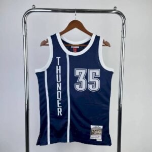 Maillot Homme M&N 2015/16 Kevin Durant Blue Retro
