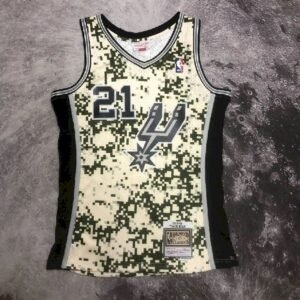 Maillot Homme M&N 2013/14 Tim Duncan Retro