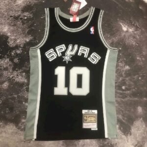 Maillot Homme M&N 1993/94 Dennis Rodman Black Retro Jersey