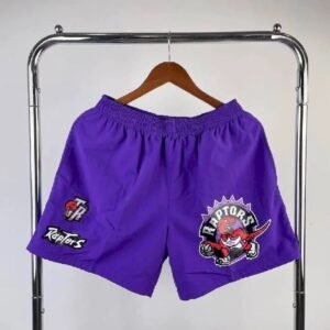 Maillot Homme M&N Purple Retro Team Shorts