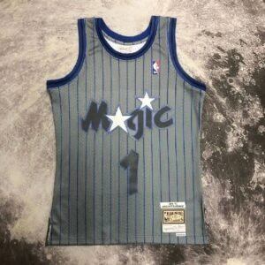 Maillot Homme M&N 1994/95 Anfernee Hardaway Gray Retro Jersey