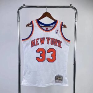 Maillot Homme M&N 1991/92 Patrick Ewing White Retro