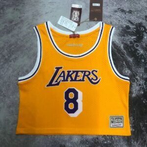 Maillot Femme M&N Kobe Bryant Yellow Retro