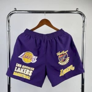 Maillot Homme M&N Purple Retro Team Shorts