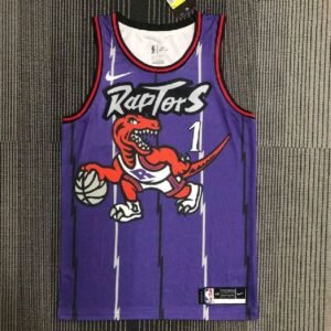 Maillot Homme Tracy McGrady Purple Retro Team