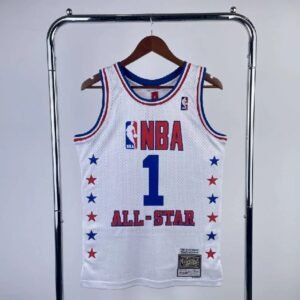 Maillot Homme 2003 Tracy McGrady All Star White Retro Team