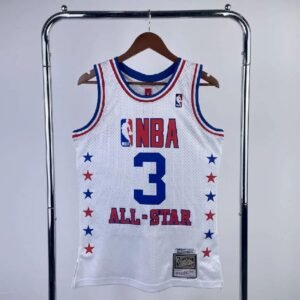 Maillot Homme 2003 Allen Iverson All Star White Retro