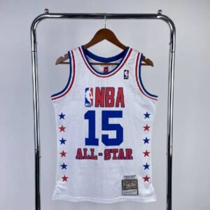 Maillot Homme 2003 Vince Carter All Star White Retro Jersey