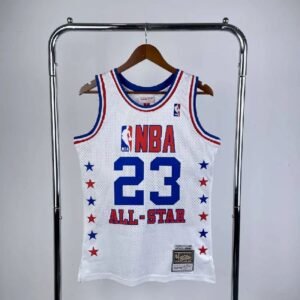 Maillot Homme 2003 Michael Jordan All Star White Retro
