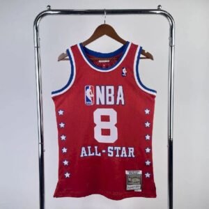 Maillot Homme 2003 Kobe Bryant All Star Red Retro