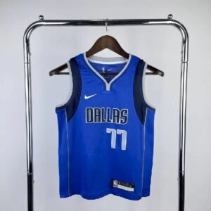 Yonth Luka Doncic Blue Team Jersey