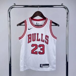 Yonth Michael Jordan White Team Jersey