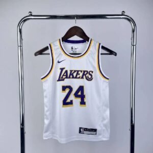 Yonth Kobe Bryant White Team Jersey