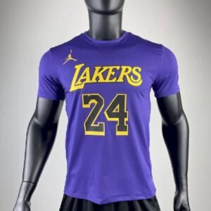 Maillot Homme Kobe Bryant Purple Team T-shirt