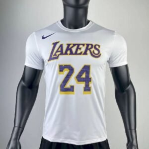 Maillot Homme Kobe Bryant White Team T-shirt