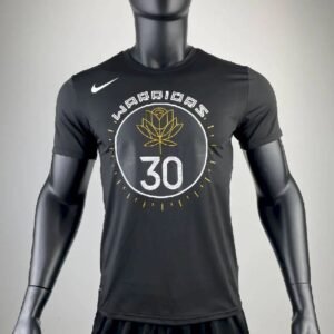 Maillot Homme Stephen Curry Black Team T-shirt