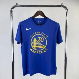 Maillot Homme Stephen Curry Blue Team T-shirt