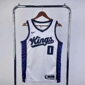 Maillot Homme Malik Monk White Home Team Jersey