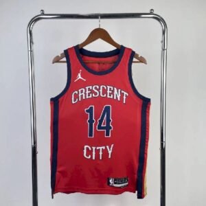 Maillot Homme Brandon Ingram Red Team Jersey – Statement Edition