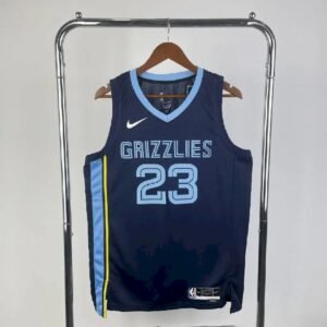 Maillot Homme Derrick Rose Blue Away Team Jersey