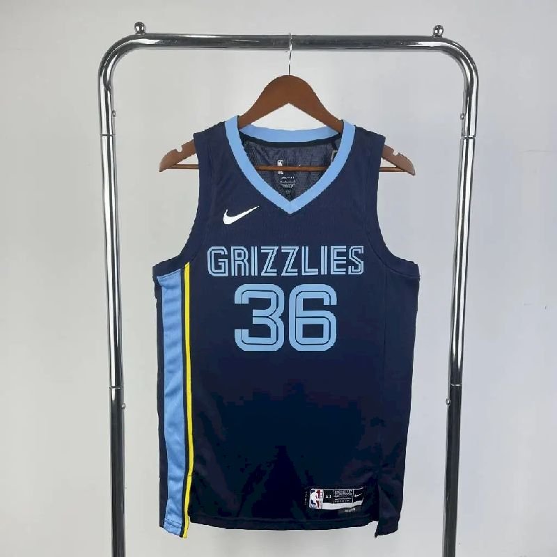 Maillot Homme Marcus Smart Blue Away Team Jersey
