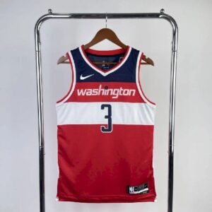 Maillot Homme Bradley Beal Red Away Team Jersey