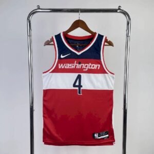 Maillot Homme Russell Westbrook Red Away Team Jersey