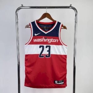 Maillot Homme Michael Jordan Red Away Team Jersey
