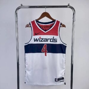 Maillot Homme Russell Westbrook White Home Team Jersey