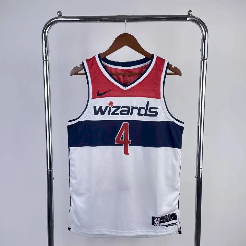 Maillot Homme Russell Westbrook White Home Team Jersey