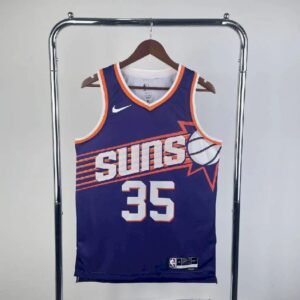 Maillot Homme Kevin Durant Purple Away Team Jersey