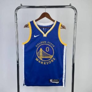 Maillot Homme Gary Payton II Blue Away Team Jersey