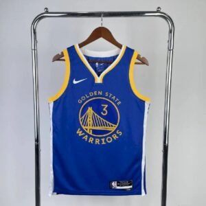 Maillot Homme Jordan Poole Blue Away Team Jersey