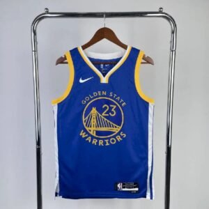 Maillot Homme Draymond Green Blue Away Team Jersey