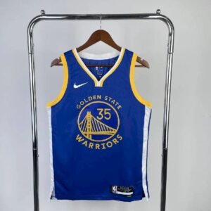 Maillot Homme Kevin Durant Blue Away Team Jersey