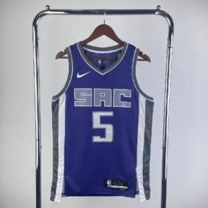 Maillot Homme 2023 De??Aaron Fox Away Team Jersey
