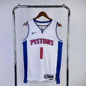Maillot Homme 2023 Allen Iverson White Team Jersey