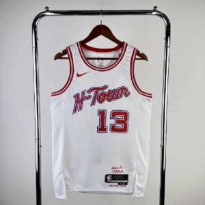 Maillot Homme 2024 James Harden White Team Jersey – City Edition