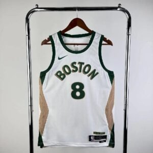 Maillot Homme 2024 Kristaps Porzingis White Team Jersey – City Edition