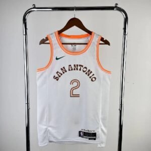 Maillot Homme 2024 Kawhi Leonard White Team Jersey – City Edition