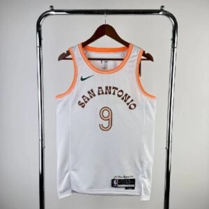 Maillot Homme 2024 Tony Parker White Team Jersey – City Edition