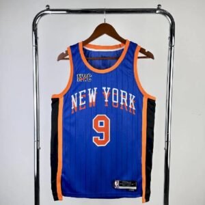 Maillot Homme 2024 R.J.Barrett Blue Team Jersey – City Edition