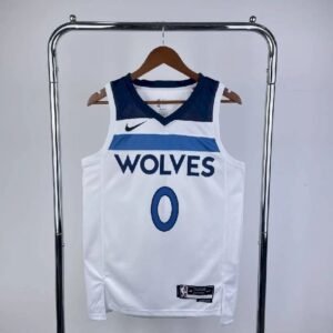Maillot Homme 2023 D’Angelo Russell White Home Team Jersey