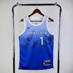 Maillot Homme 2024 Kyle Anderson Blue Team Jersey – City Edition