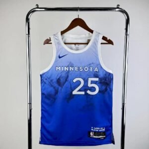 Maillot Homme 2024 Derrick Rose Blue Team Jersey – City Edition