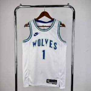 Maillot Homme 2024 Kyle Anderson White Retro Team